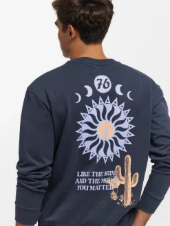 SUDADERA SUN AZUL MARINO