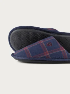 ZAPATILLAS CUADROS AZUL MARINO